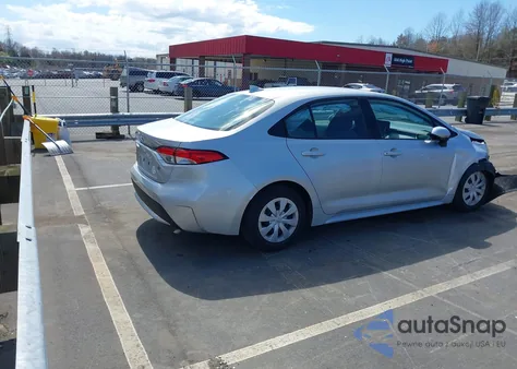 2020 Toyota Corolla L from USA, damaged, VIN 5YFDPRAE7LP020655